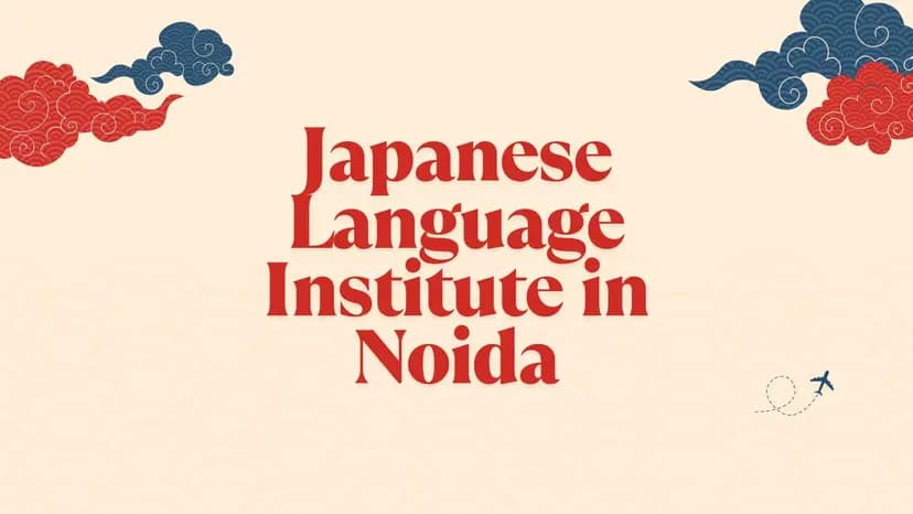 Best Japanese Language Course in Noida